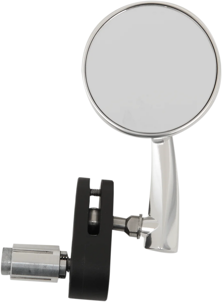 Emgo Mirror - Side View - Round - Polished - Right 20-34043 - Main Product View