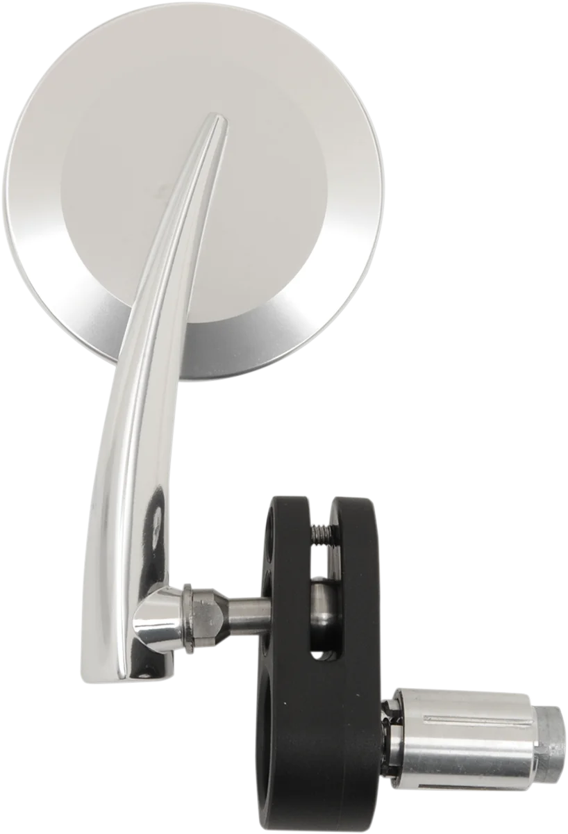 Emgo Mirror - Side View - Round - Polished - Right 20-34043 - Side View