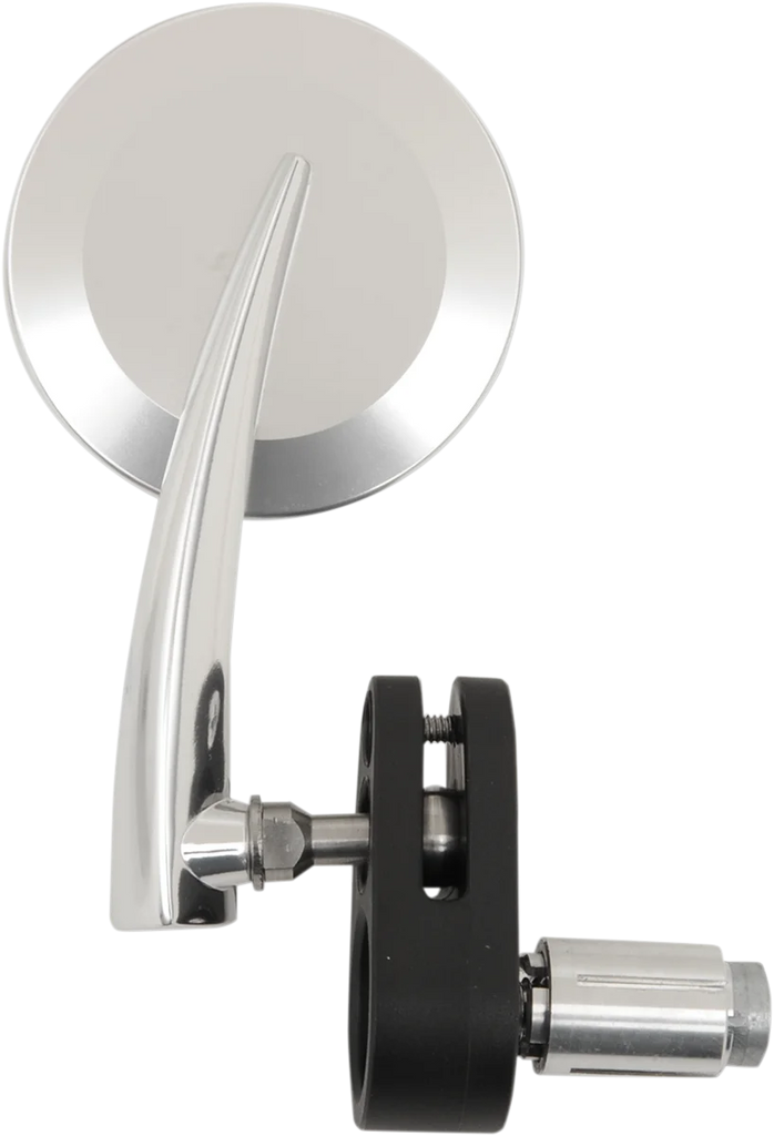 Emgo Mirror - Side View - Round - Polished - Right 20-34043 - Side View