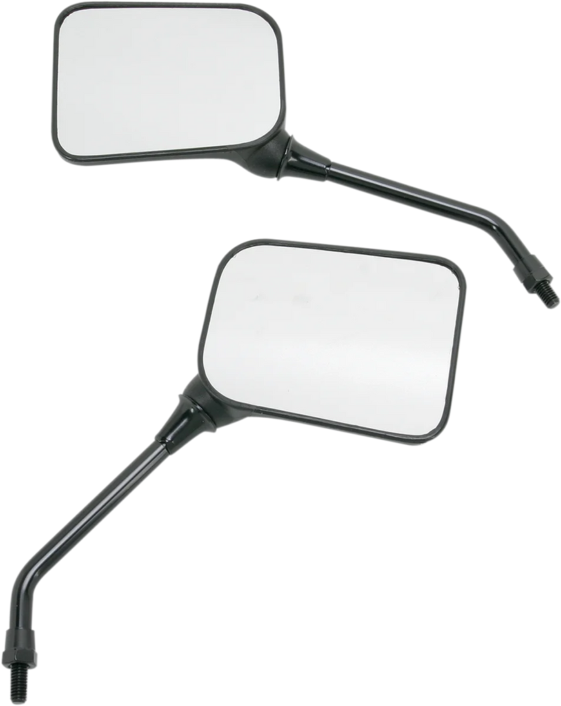 Emgo Mirror - Side View - Universal - Rectangle - Black - Main Product View