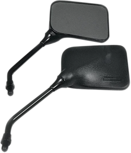 Emgo Mirror - Side View - Universal - Rectangle - Black - Main Product View