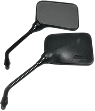 Load image into Gallery viewer, Emgo Mirror - Side View - Universal - Rectangle - Black - Main Product View