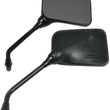 Load image into Gallery viewer, Emgo Mirror - Side View - Universal - Rectangle - Black - Main Product View