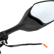 Load image into Gallery viewer, Emgo Mirror - Side View w/Integrated Lighting - Polygon - Black - Right 20-35261 - Main Product View