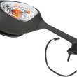 Load image into Gallery viewer, Emgo Mirror - Side View w/Integrated Turn Signals - Oval - Black - Right 20-55261 - Main Product View
