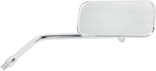 Load image into Gallery viewer, Emgo Mirror - Stamped - Chopper - Side View - Rectangle - M10 x 1.25 (Left Hand) - Chrome - Right - Side View