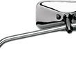 Load image into Gallery viewer, Emgo Mirror - Stamped - Chopper - Side View - Rectangle - M10 x 1.25 - Chrome - Left - Main Product View