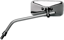 Load image into Gallery viewer, Emgo Mirror - Stamped - Chopper - Side View - Rectangle - M10 x 1.25 - Chrome - Left - Main Product View