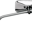 Load image into Gallery viewer, Emgo Mirror - Stamped - Chopper - Side View - Rectangle - M10 x 1.25 - Chrome - Left - Main Product View