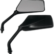Load image into Gallery viewer, Emgo Mirror - Trimline - Side View - Rectangle - M10 x 1.25 (Left Hand) - Black - Main Product View