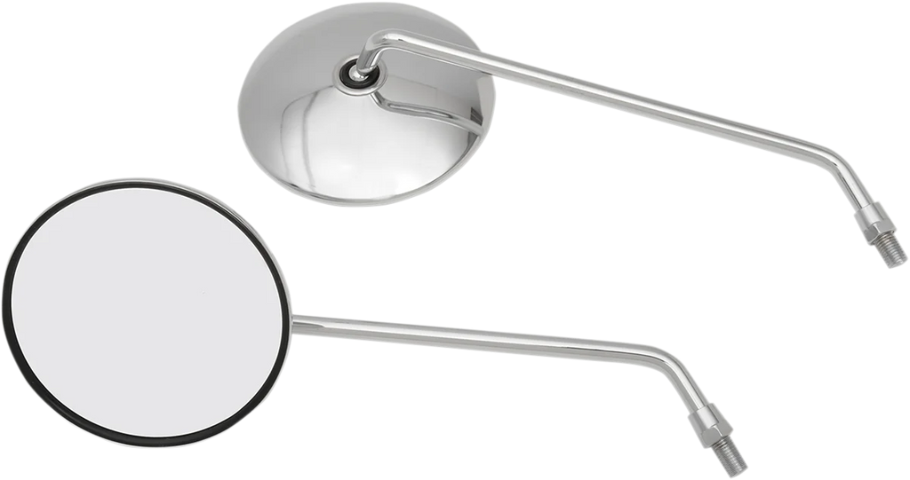Emgo Mirrors - Classic - Universal - Side View - Round - Chrome - Left/Right 20-37414 - Main Product View