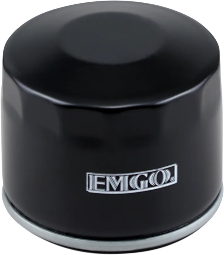 Emgo Oil Filter - Black 10-07700 fits Harley-Davidson - Main Product View