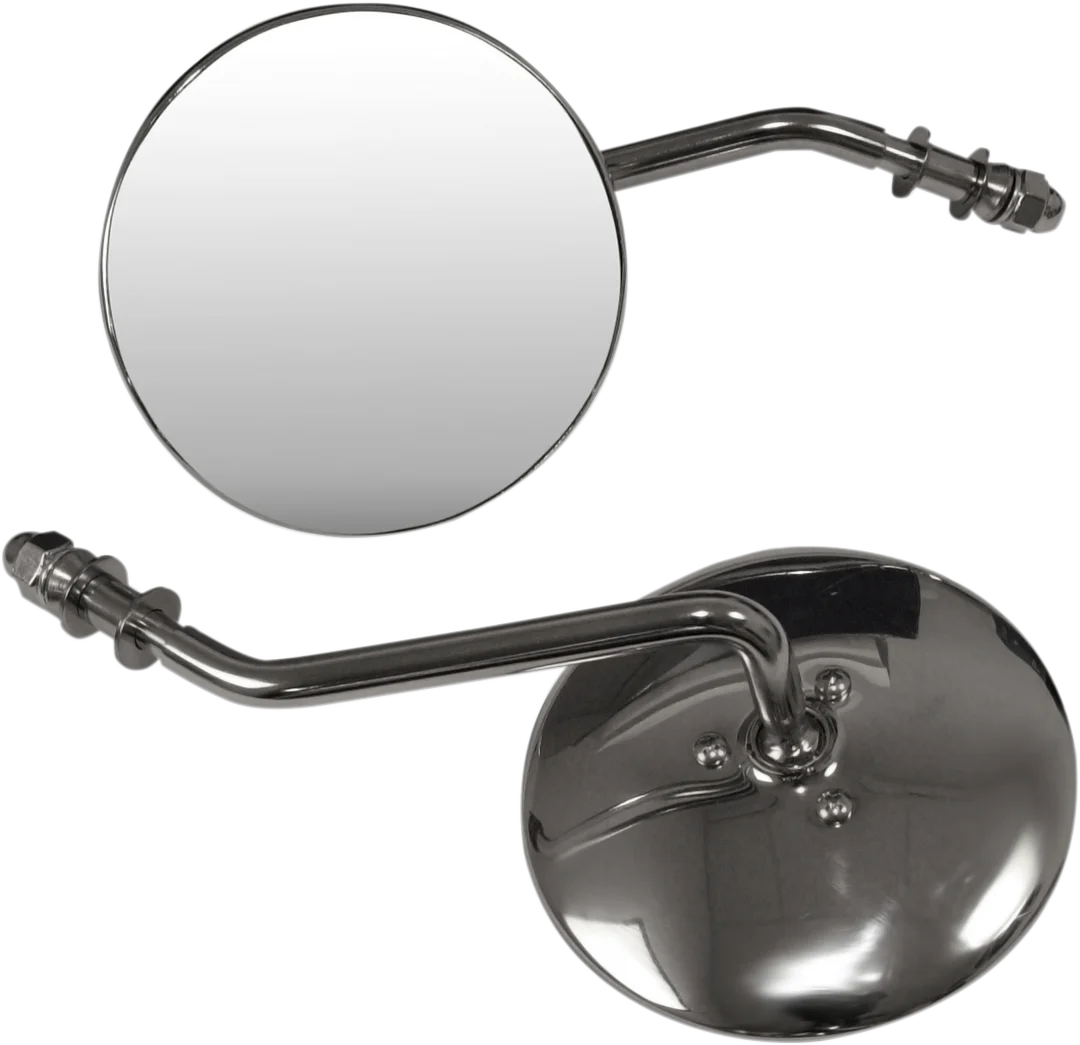 Emgo Oval Mirror - Side View