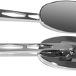 Load image into Gallery viewer, Emgo Oval Mirror - Billet - Long Stem - Main Product View