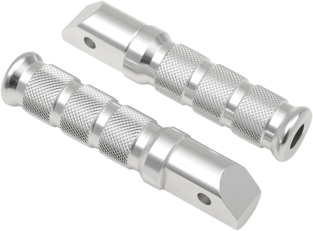 Emgo Rear Footpegs - Silver fits Honda - Main Product View