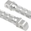 Load image into Gallery viewer, Emgo Rear Footpegs - Silver fits Kawasaki - Main Product View