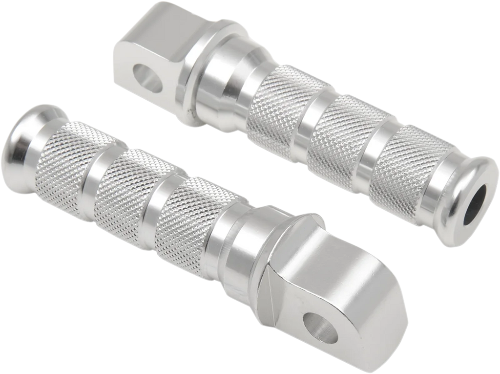 Emgo Rear Footpegs - Silver fits Kawasaki - Main Product View