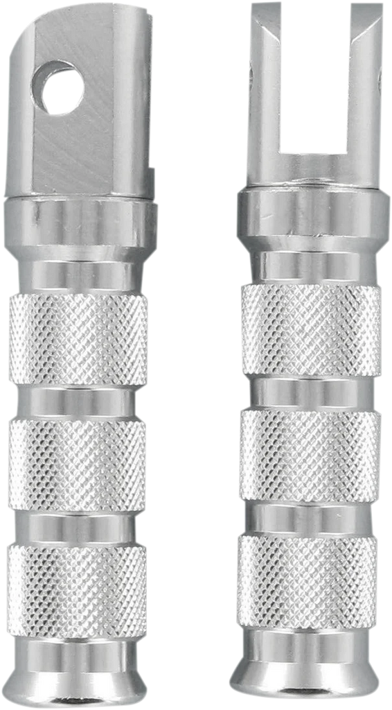 Emgo Rear Footpegs - Silver fits Suzuki - Main Product View