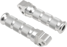 Load image into Gallery viewer, Emgo Rear Footpegs - Silver fits Suzuki - Main Product View