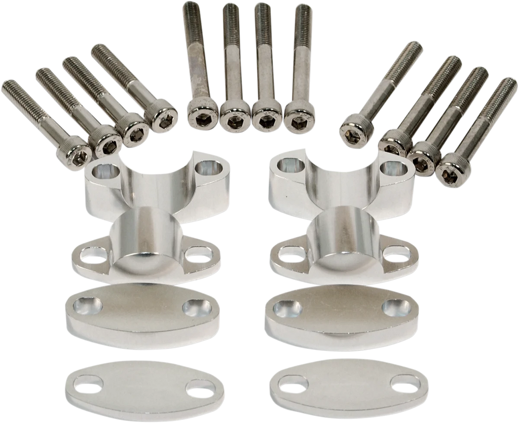 Emgo Riser Kit - 1-1/8" - Aluminum 23-09380 - Main Product View