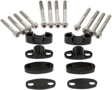 Load image into Gallery viewer, Emgo Riser Kit - 7/8" - Black 23-09371 - Main Product View