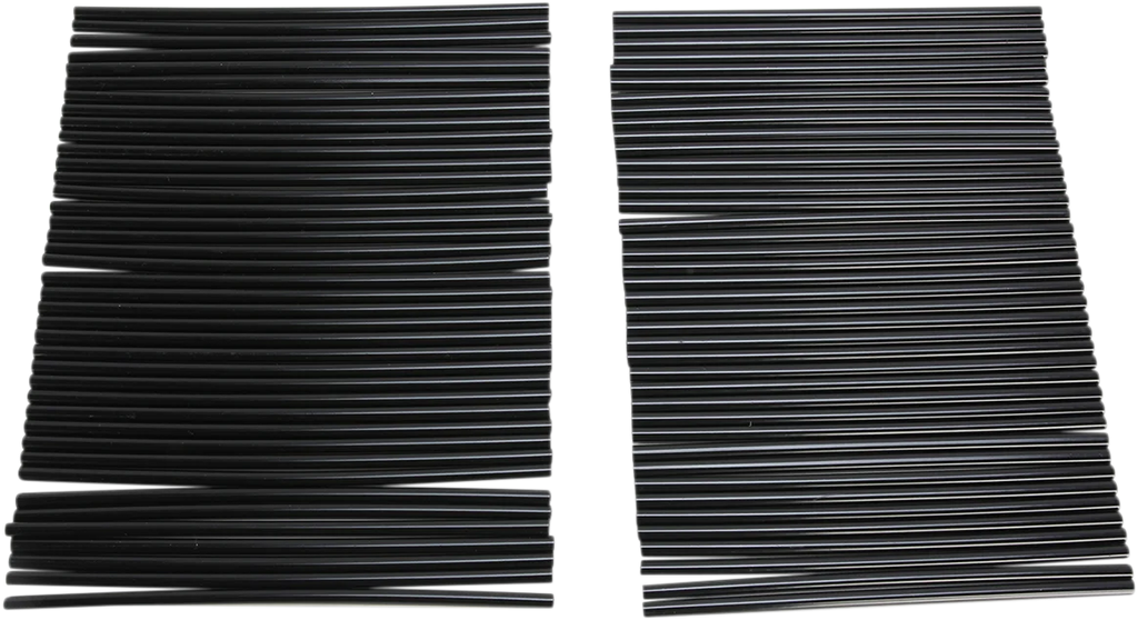 Emgo Spoke Covers - Black - 80 Pack 16-26092 - Main Product View