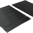 Load image into Gallery viewer, Emgo Spoke Covers - Black - 80 Pack 16-26092 - Back View