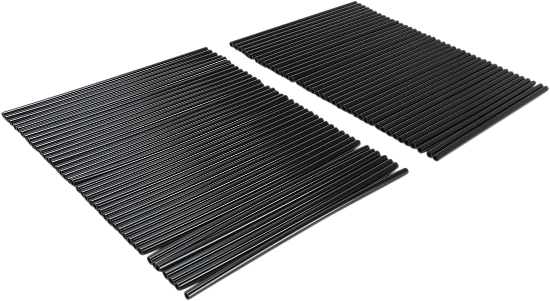 Emgo Spoke Covers - Black - 80 Pack 16-26092 - Back View