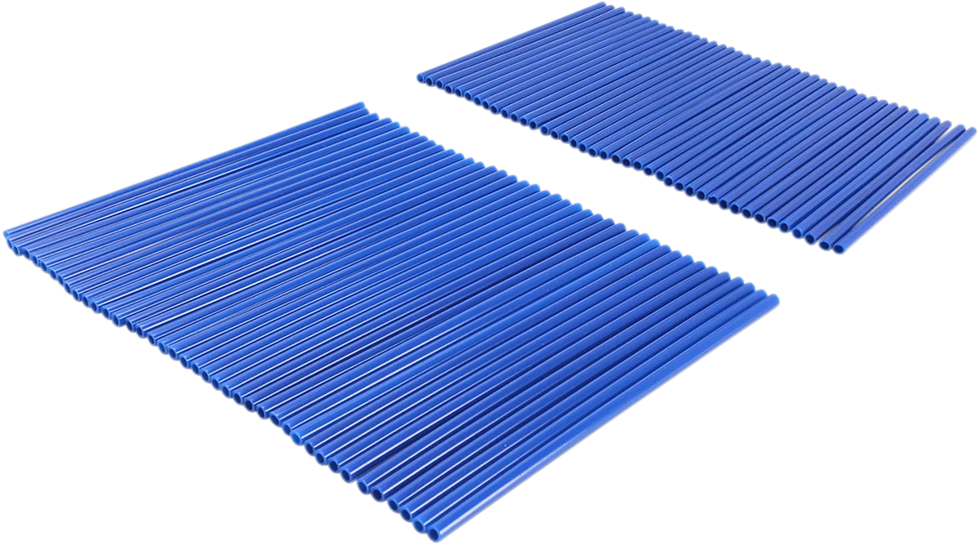 Emgo Spoke Covers - Blue - 80 Pack 16-26095 - Side View