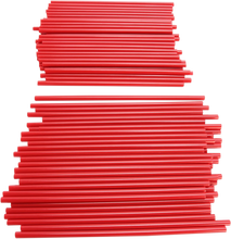 Load image into Gallery viewer, Emgo Spoke Covers - Red - 80 Pack 16-26098 - Main Product View