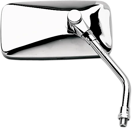 Emgo Sport Mirror - 10 mm - Chrome - Side View
