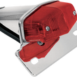 Load image into Gallery viewer, Emgo Taillight - Chrome Bracket - Red Lens 62-21521 - Main Product View