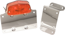 Load image into Gallery viewer, Emgo Taillight License Plate Bracket - Red Lens 62-21550