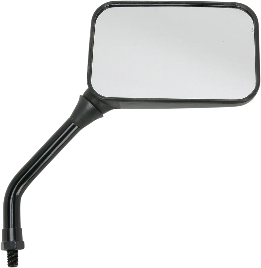 Emgo Universal GP Mirror - 10 mm - Short Stem - Side View