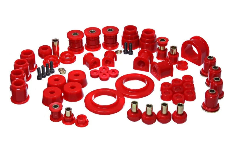 Energy Suspension 00-02 Toyota 4Runner 4WD Red Hyper-Flex Master Bushing Set - Main Product View