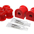 Load image into Gallery viewer, Energy Suspension 00-04 Dodge Dakota 4WD / 00-03 Durango 4WD Red 15mm Rear Sway Bar Bushing Set - Main Product View