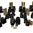 Load image into Gallery viewer, Energy Suspension 00-04 Ford Excursion 4WD Black Hyper-flex Master Bushing Set - Main Product View