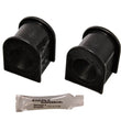 Load image into Gallery viewer, Energy Suspension 00-04 Ford Excursion 4wd Black 36mm Front Sway Bar Bushing Set - Side View