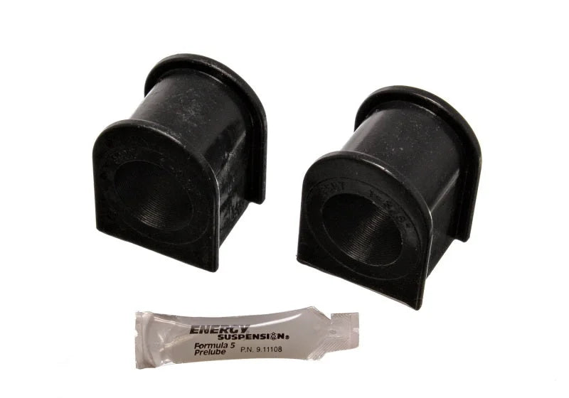 Energy Suspension 00-04 Ford Excursion 4wd Black 36mm Front Sway Bar Bushing Set - Side View