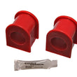 Load image into Gallery viewer, Energy Suspension 00-04 Ford Excursion 4wd Red 36mm Front Sway Bar Bushing Set - Main Product View