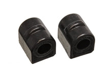 Load image into Gallery viewer, Energy Suspension 00-04 Ford Focus Black 21mm Front Sway Bar Frame Bushings - Main Product View