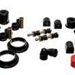 Load image into Gallery viewer, Energy Suspension 00-04 Ford Focus Black Hyper-flex Master Bushing Set - Main Product View