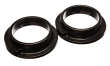 Load image into Gallery viewer, Energy Suspension 00-04 Ford Focus Black Rear Coil Spring Isolators - Main Product View