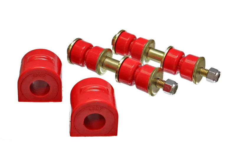 Energy Suspension 00-04 Ford Focus Red 20mm Rear Sway Bar Bushing Set - Main Product View
