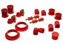Load image into Gallery viewer, Energy Suspension 00-04 Ford Focus Red Hyper-flex Master Bushing Set - Main Product View