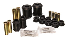 Load image into Gallery viewer, Energy Suspension 00-04 Mitsubishi Eclipse FWD Black Rear Control Arm Bushing Set - Main Product View
