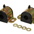 Load image into Gallery viewer, Energy Suspension 00-05 Toyota Celica Black 17.5mm Rear Sway Bar Frame Bushings (Greaseable Frame Bu - Main Product View