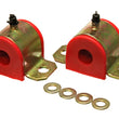 Load image into Gallery viewer, Energy Suspension 00-05 Toyota Celica Red 17.5mm Rear Sway Bar Frame Bushings (Greaseable Frame Bush - Main Product View