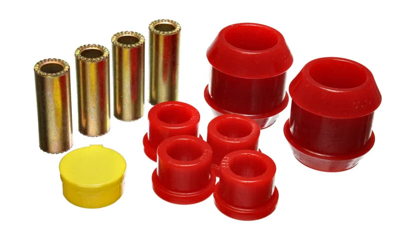 Energy Suspension 00-05 Toyota Celica Red Front Control Arm Bushing Set (must reuse all metal parts) - Main Product View