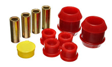 Load image into Gallery viewer, Energy Suspension 00-05 Toyota Celica Red Front Control Arm Bushing Set (must reuse all metal parts) - Main Product View